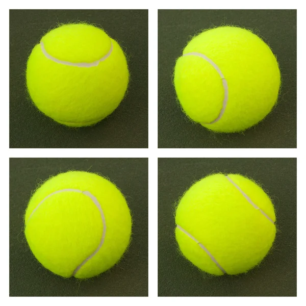 Желтые теннисные корты - 12 — стоковое фото