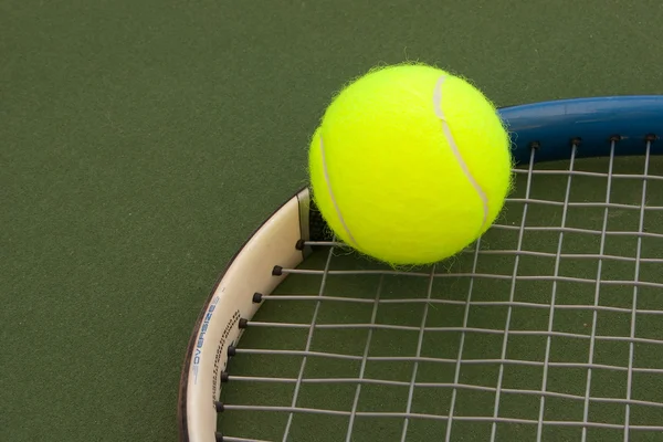 Bolas de tênis amarelo - 4 — Fotografia de Stock