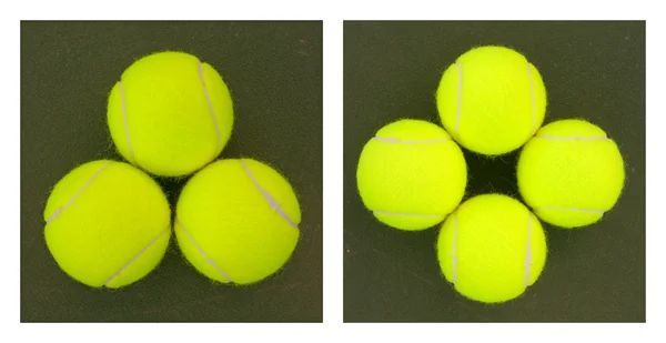 Bolas de tenis amarillas - 1 — Foto de Stock