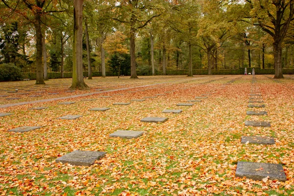 German Military Cemetery Vladslo - Overview — Stock Photo, Image