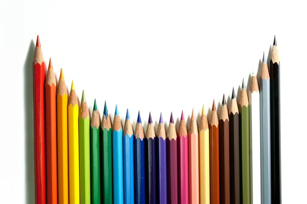 Кольорові олівці - 3 — стокове фото