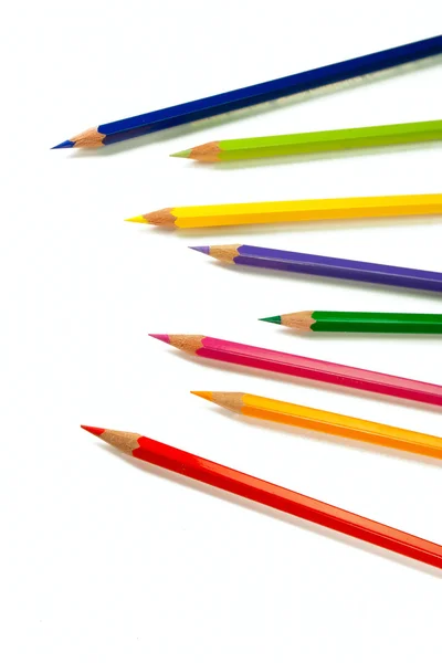 Кольорові олівці - 7 — стокове фото
