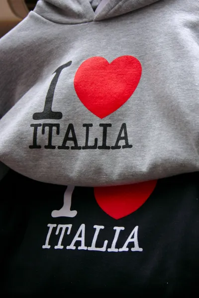 Μου αρέσει το πουλόβερ italia — Φωτογραφία Αρχείου