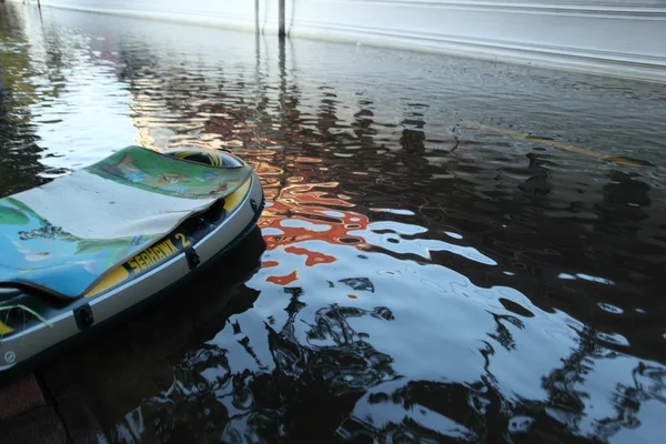 Inundación masiva en Bangkok . — Foto de Stock