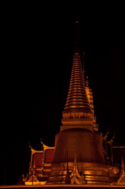 WAT phra kaeo akşam.