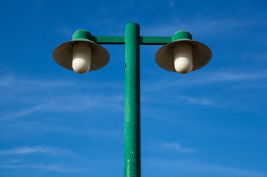 Pole lamps. clipart