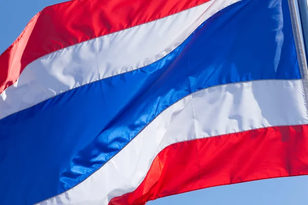 Bandeira da Tailândia . — Fotografia de Stock