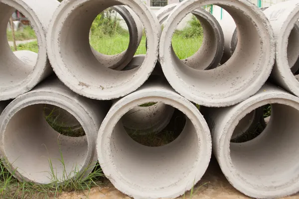 Concrete pipe. — Stock Photo, Image