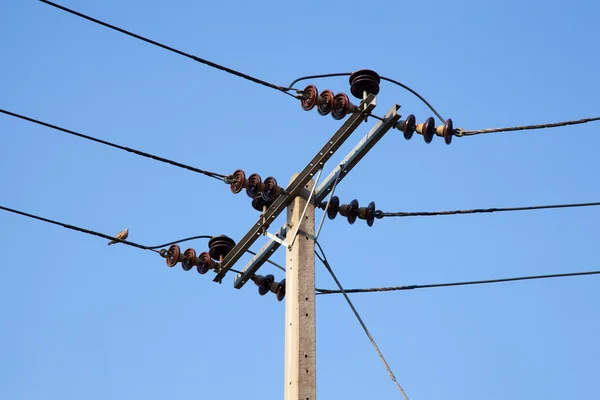 Electricidad post —  Fotos de Stock