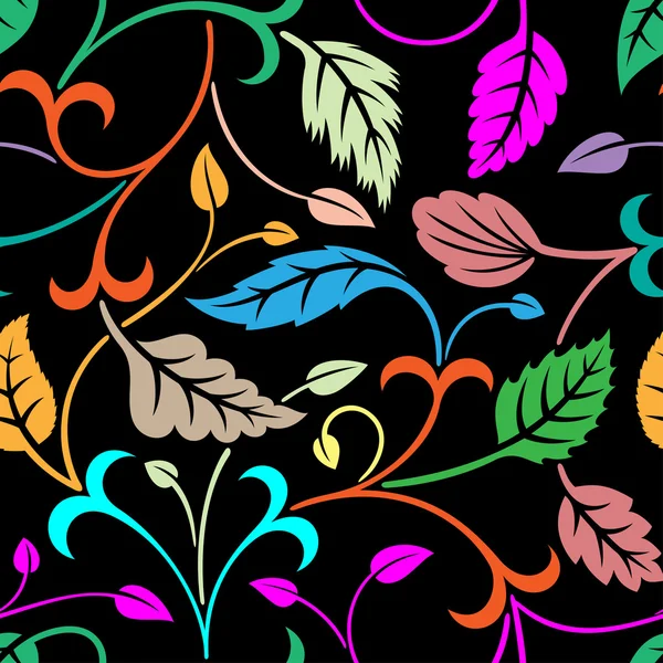 Patrón sin costura floral — Vector de stock