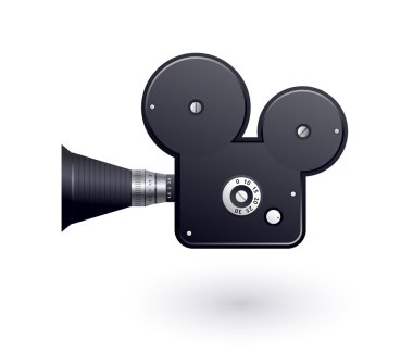 Video camera icon clipart