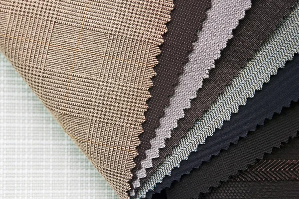 Polyester samples background — Stock Photo, Image