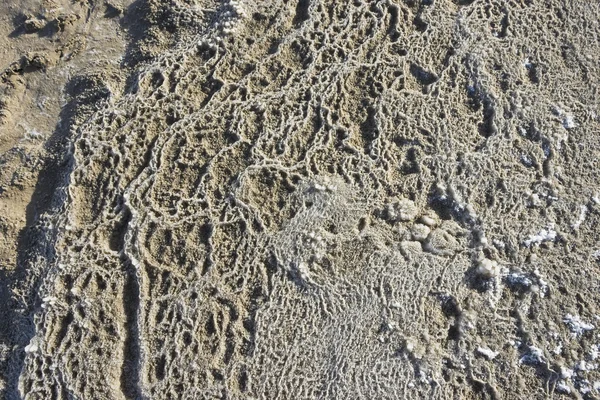 Солевые отложения — стоковое фото