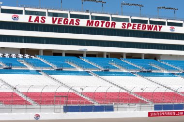 Las Vegas Speedway Grandstands clipart