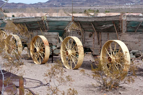 Old wild west wagons — Stock Photo, Image