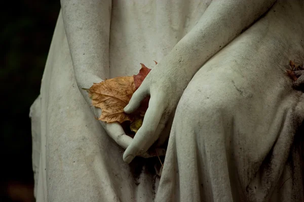 Кладбищный ангел — стоковое фото