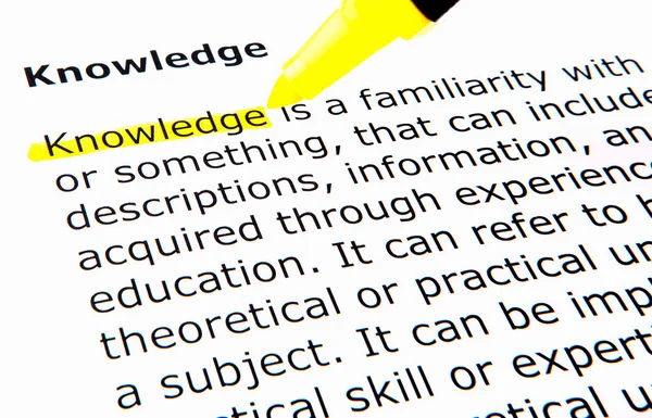 Wiedza — Zdjęcie stockowe