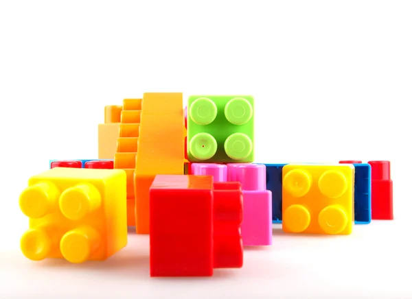 Stock image Plastic building blocks