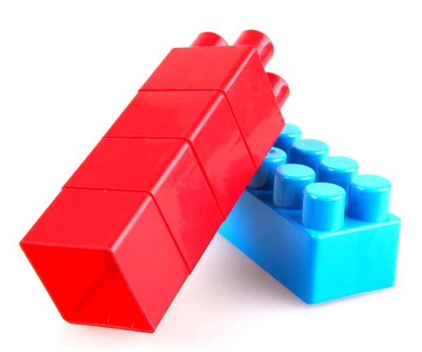 stock image Plastic building blocks