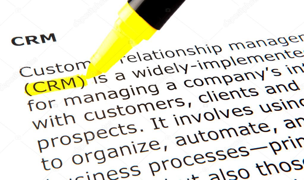 CRM - Customer relationship management