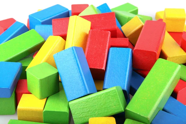 stock image Wooden building blocks