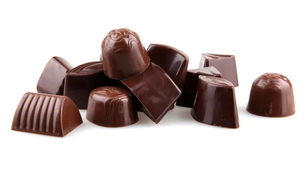 Шоколадні цукерки Стокове Зображення