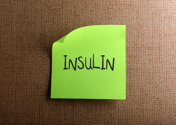 Insulina — Foto Stock