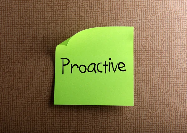 Proactive — Stock Photo, Image