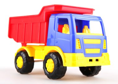 renkli oyuncak kamyon