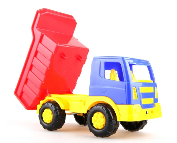 Camião de brinquedo colorido — Fotografia de Stock