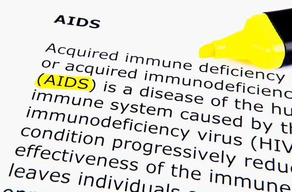 Bilden av aids — Stockfoto