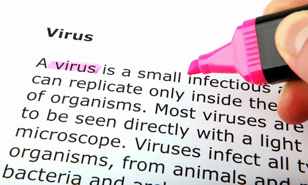 Imge-in virüs — Stok fotoğraf