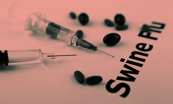 H1n1 독감 바이러스 — 스톡 사진