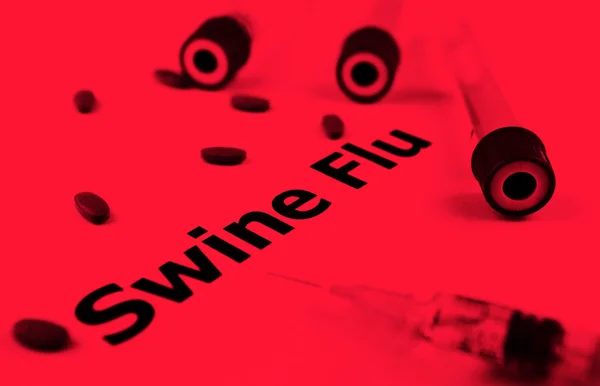 Virus de la influenza H1N1 —  Fotos de Stock