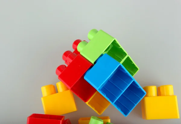 stock image Plastic building blocks