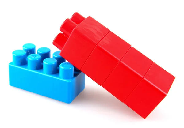 stock image Plastic building blocks