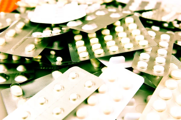 Verpakkingen van pillen — Stockfoto