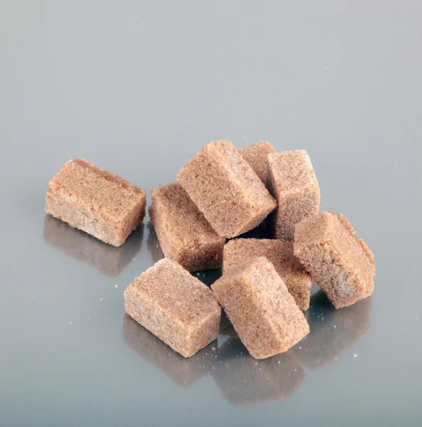 stock image Brown sugar cubes