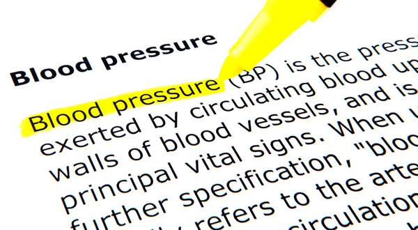 Кров'яний тиск — стокове фото