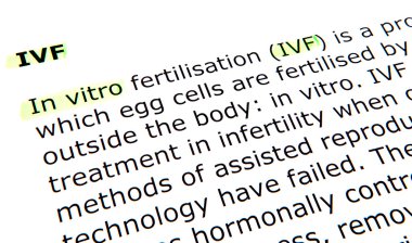 İn vitro döllenme (IVF)