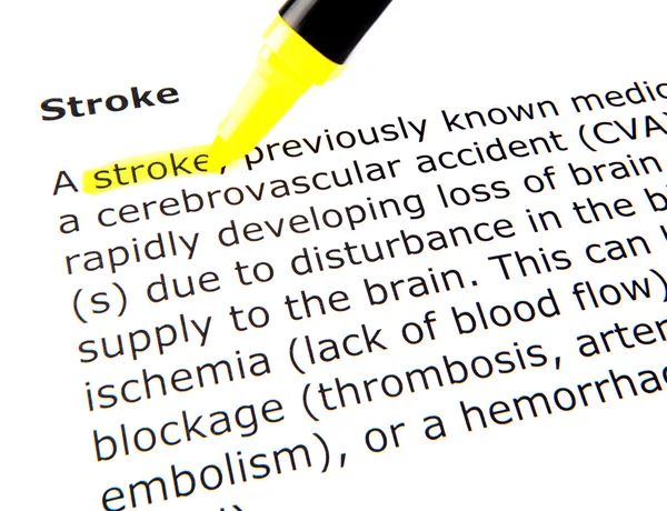 Stroke — Stock Photo, Image