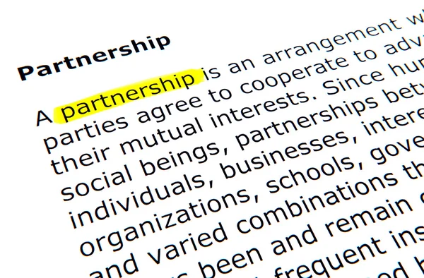 Partnerstwo — Zdjęcie stockowe