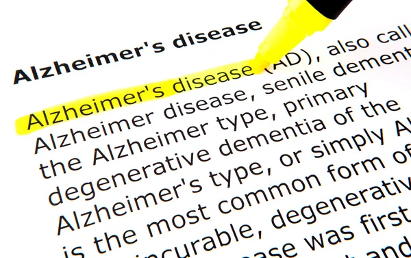 La enfermedad de Alzheimer —  Fotos de Stock