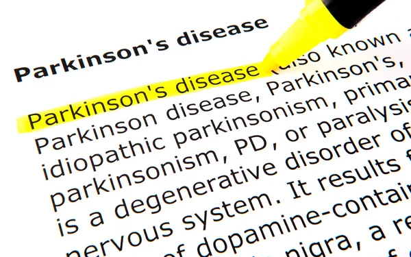 Parkinsons sjukdom — Stockfoto