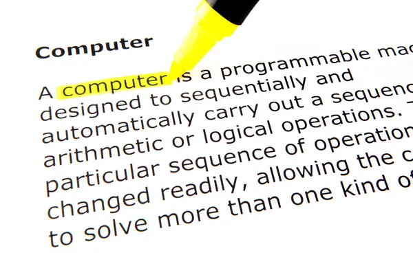 Komputer — Zdjęcie stockowe