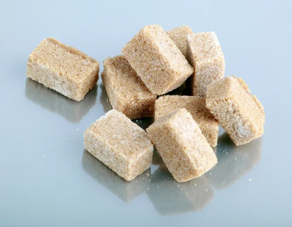 stock image Brown sugar cubes