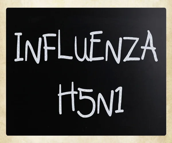 Beelden van het h5n1 influenzavirus — Stockfoto