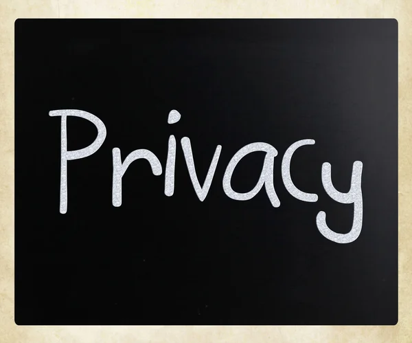 Privacidade — Fotografia de Stock
