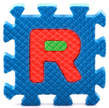 alfabe puzzle parçaları