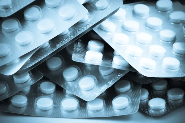Envases de pastillas — Foto de Stock